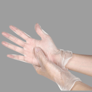 Disposable pvc vinyl gloves