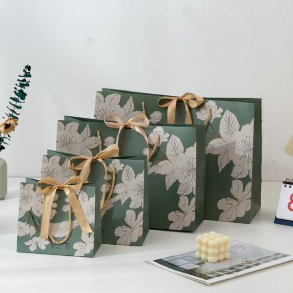 Luxury glossy paper gift bags - Image 2