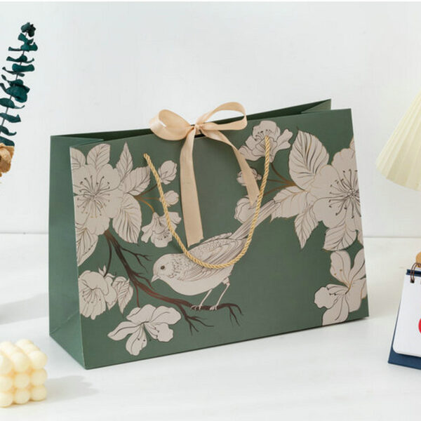 Luxury glossy paper gift bags - Image 3