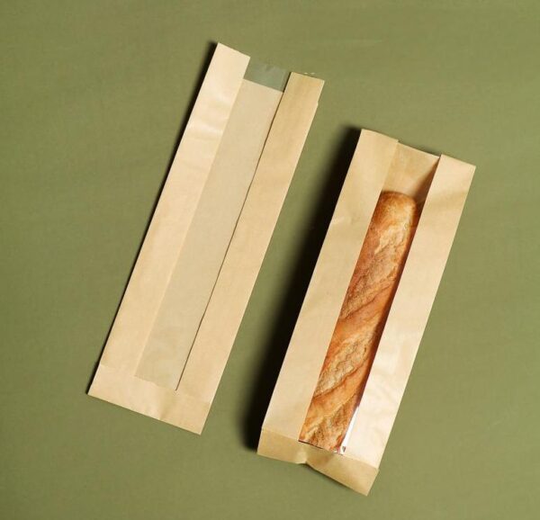 Bread long paper packaging bags