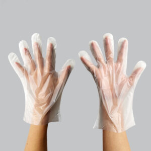 Disposable biodegradable gloves