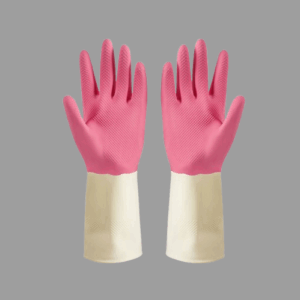 Latex household gloves