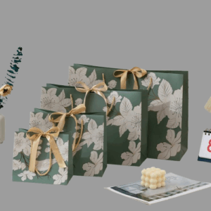Luxury glossy paper gift bags