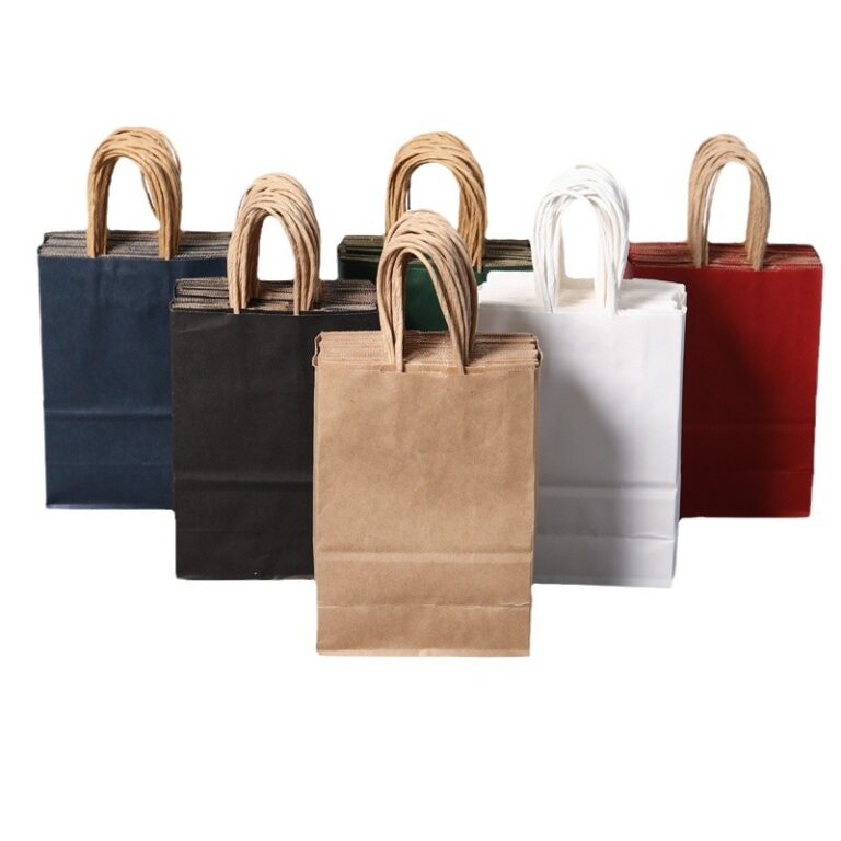 kraft paper bags for takeout food