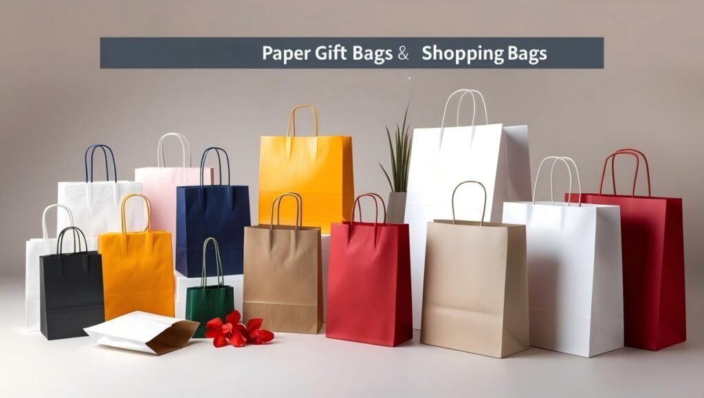shopping paper bags