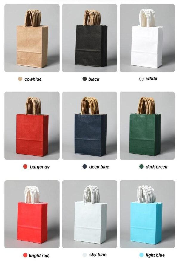 kraft paper bags for food takeout