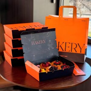 Custom Bakery Cake Pastry Paper Boxes Packaging