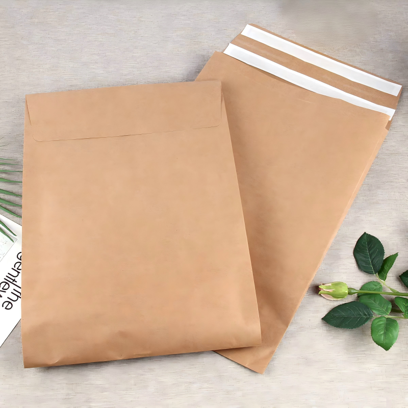 Self-sealing Logistics Courier Paper Bag - Image 2